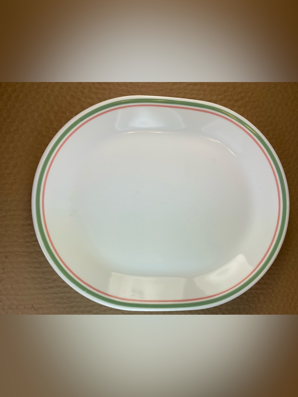 Corelle by Corning Heather Serving Meat Plate Platter 12” x 10”